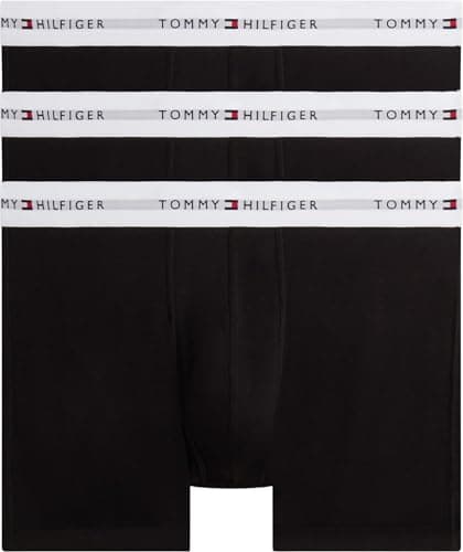 Image of Tommy Hilfiger Men 3P BOXER BRIEF WB UM0UM02765 Boxer Brief, Red, S