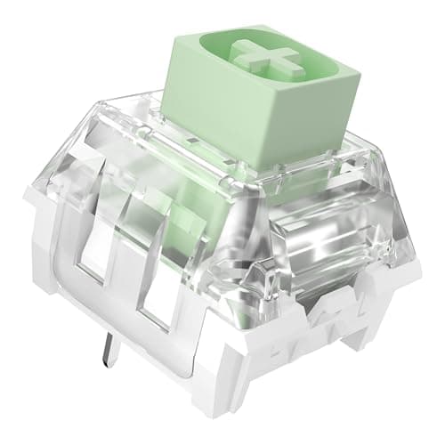 Image of Kailh Box Jade Pro Switches for Mechanical Gaming Keyboard,3-Pin Clicky/Pre lubed/Dust&Waterproof Switches(Jade Pro,36Pcs)