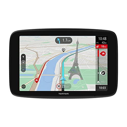 Image of TomTom Car Sat Nav GO Navigator (6 inch, real-time traffic information and Speed Cam Alert Trial, World Maps, Updates via WiFi)