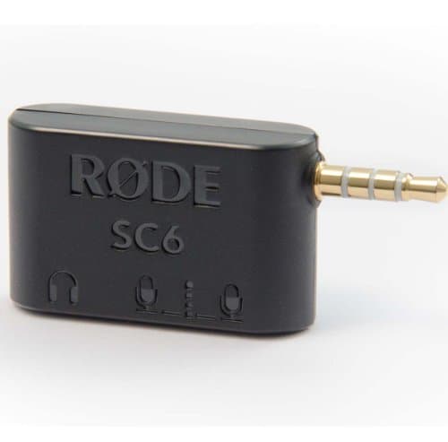 Image of RØDE SC6 Dual TRRS Adaptor for Smartphones