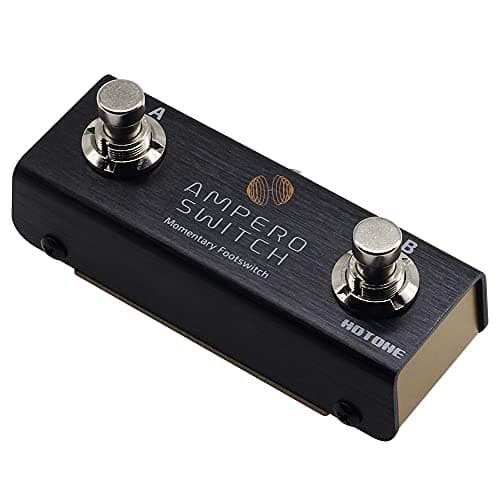 Image of Hotone Dual Footswitch Pedal Momentary 2-Way Pedal Foot Switch Controller Ampero Switch 6.35 mm
