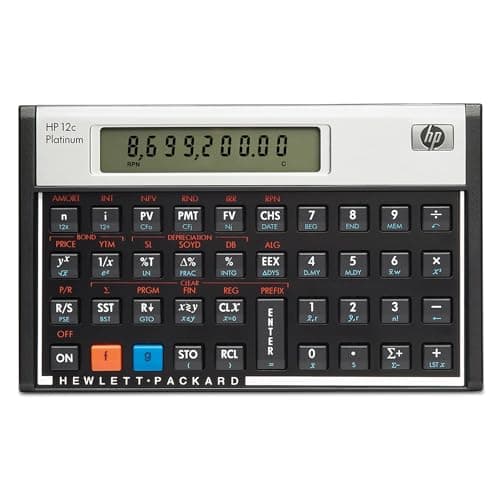 Image of HP 12C Platinum Calculator