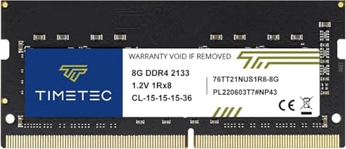 Image of Timetec 8GB DDR4 2133MHz (PC4-2133P) PC4-17000 SODIMM Laptop RAM – 260-Pin 1.2V CL15 Non-ECC Unbuffered Memory Module for Laptop, Notebook, Mini PC, All-in-One