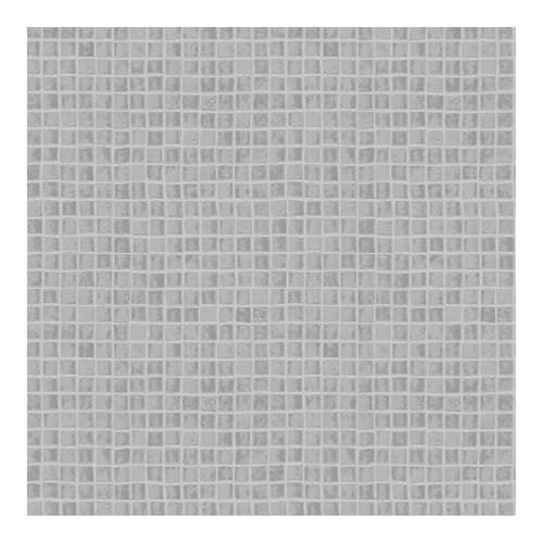 Image of Contour Antibac Spectrum Grey Mosaic Wallpaper | Paste the Wall Application | Grey Tile | Eco-Friendly