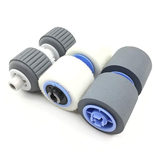 Image of OKLILI 4009B001AA 4009B001 MG1-4268-000 MA2-6772-000 MG1-4269-000 Exchange Roller Kit Pickup Feed Separation Roller Compatible with Canon DR-6050C DR-7550C DR-9050C