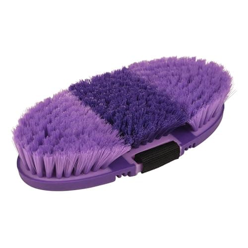 Image of Roma Soft Grip Flex Body Brush, Purple