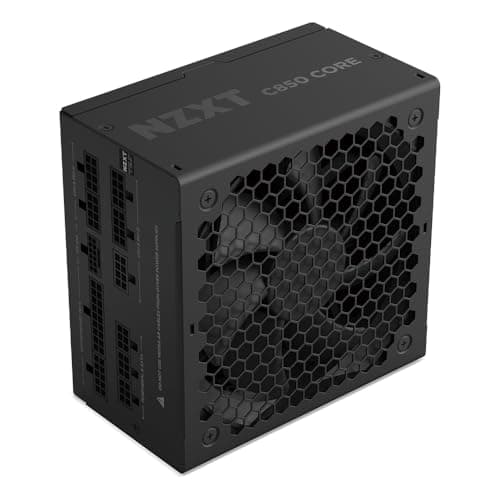 Image of NZXT C850 Gold Core - 850W ATX 3.1 Power Supply - 80 PLUS Gold - Cybenetics Platinum - Fully Modular - PCIe 5.1 600W 12V-2x6 - Zero RPM Fan - 105°C Capacitors - Black