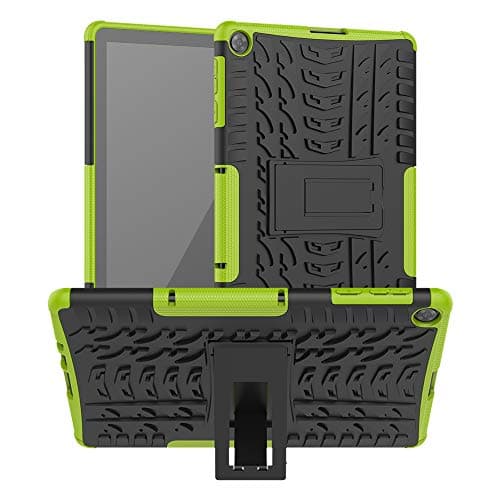 Image of TEYOON Case for Huawei MatePad T10/T10S,PC + TPU Protection Back Cover for Huawei MatePad T10 9.7 inch AGR-L09 / AGR-W09 & MatePad T10S 10.1 inch AGS3-L09 / AGS3-W09 Tablet,Green