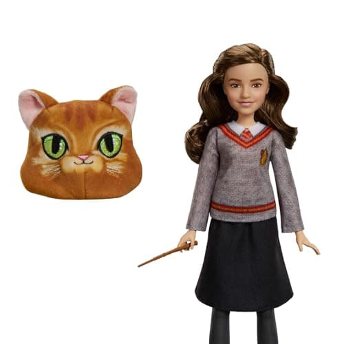 Image of Mattel Harry Potter Toys, Polyjuice Potions Hermione Granger Doll & Playset, Movie-Inspired Hogwarts Uniform, 13 Accessories & Fizz, JGM21