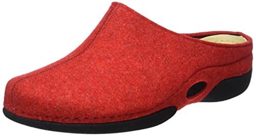 Image of Berkemann Lauren Slippers Women's, Red, 44.5 EU