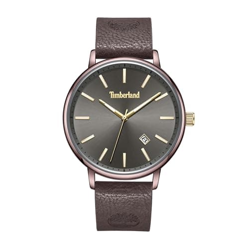 Image of Timberland Spencer Brown Leather Strap 3ATM Watch