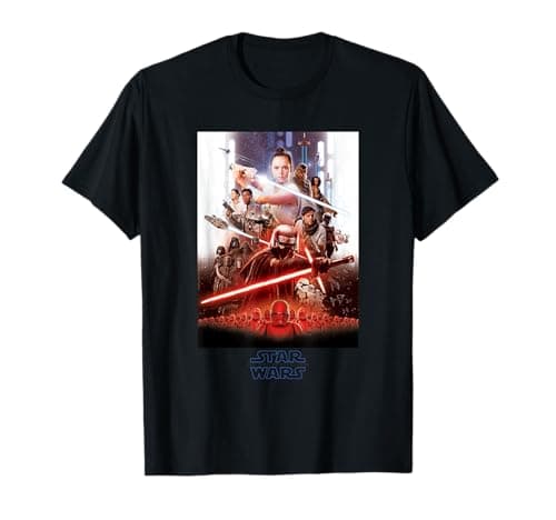 Image of Star Wars The Rise Of Skywalker Poster T-Shirt