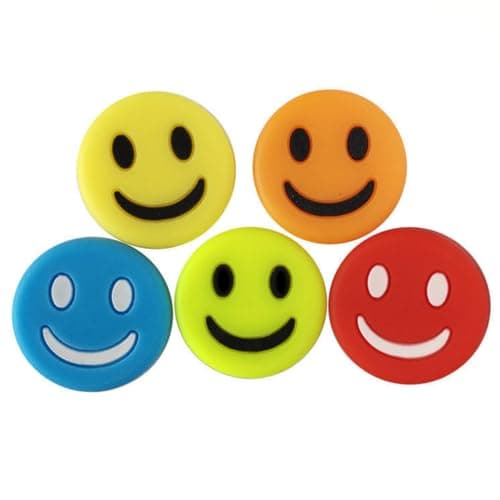 Image of 5Pcs Elastic Silicone Shock Absorbers Lightweight Cute Tennis Racket Dampener Comfortable Vibration Dampeners for Players Tennis Training