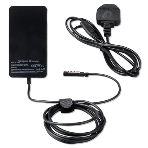 Image of MXJFYY 12V 3.6A Laptop Power Supply AC Adapter Tablet Charger Compatible with Microsoft Surface Pro 1, Pro 2, Surface RT, Surface RT 2, and 10.1 Windows 8 Tablets With Charging Cable