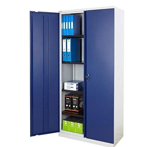 Image of BiGDUG Bisley Office Steel Storage Cupboard 914w mm Storage (970h x 914w x 470d mm)