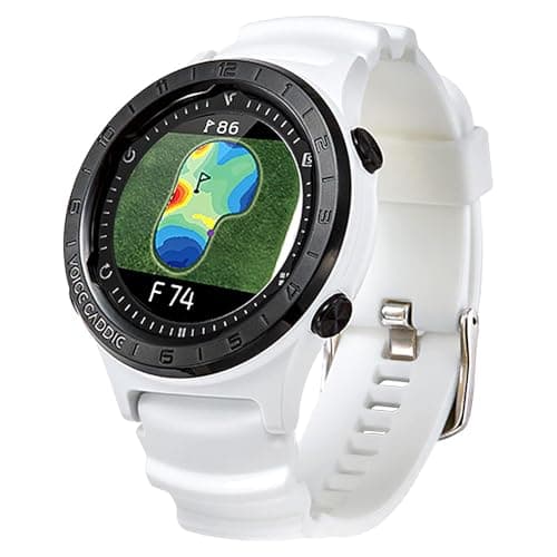 Image of Voice Caddie Unisex - VOICE CADDIE A2 GOLF GPS WATCH WHITE, White, One Size UK