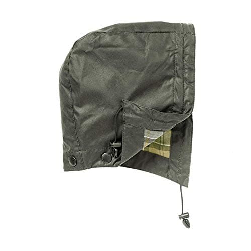 Image of Barbour Wax Cotton Hood - SAGE - ONE SIZE