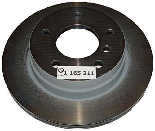 Image of BMW E46 E36 Rear Ventilated Brake Disc 276 x 19 mm 34211165211 Genuine