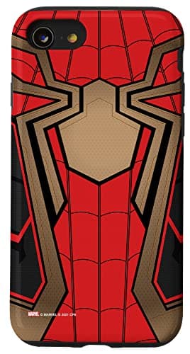 Image of Marvel Spider-Man: No Way Home Integrated Suit Red Case for iPhone SE (2020) / 7 / 8