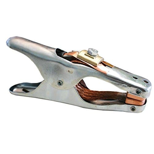 Image of Trafimet Earth Clamp Sacit Nevada Spring Clamp Earth Terminal Clamp Galvanised