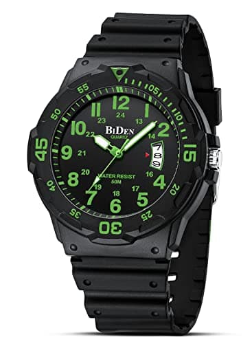 Image of HANPOSH Mens Watches Analog Quartz Watches Men 30M Waterproof Watch Fashion Casual Mens Designer Wrist Watch with Date