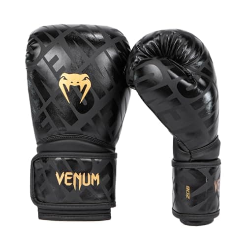 Image of Venum Contender 1.5 XT Kids Boxing Gloves - Black/Gold - 4 Oz