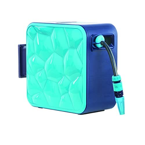 Image of Flopro+ Automatic Retractable Garden Hose Pipe Reel Cube, 20 m (65 ft)