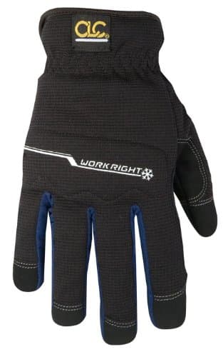 Image of Kuny's L123X Workright Winter Flexgrip Gloves, Lined, Size 11, X-Large