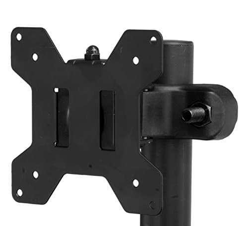 Image of Allcam U2860PCM Ø28-60mm Pole Clamp Mount with Quick Release VESA bracket for LCD monitors/TVs, Tilt, Pan, Rotate