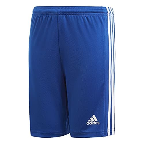 Image of adidas Boy's Squadra 21 Shorts, Royal Blue / White, 5-6 Years
