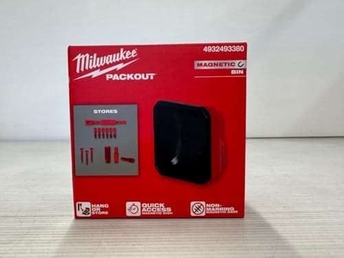 Image of Milwaukee 4932493380 Packout Magnetic Bin 10 x 10 cm