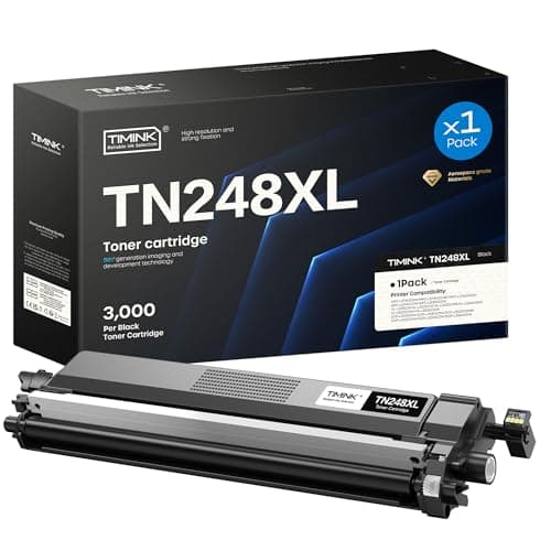 Image of Timink TN248XL Toner Cartridge Replacement Brother TN248 TN248XL TN-248BK Compatible for Brother HL-L3220CWE DCP-L3520CDWE MFC-L8390CDW MFC-L8340CDW HL-L8230CDW HL-L8240CDW MFC-L3740CDWE (1 Black)