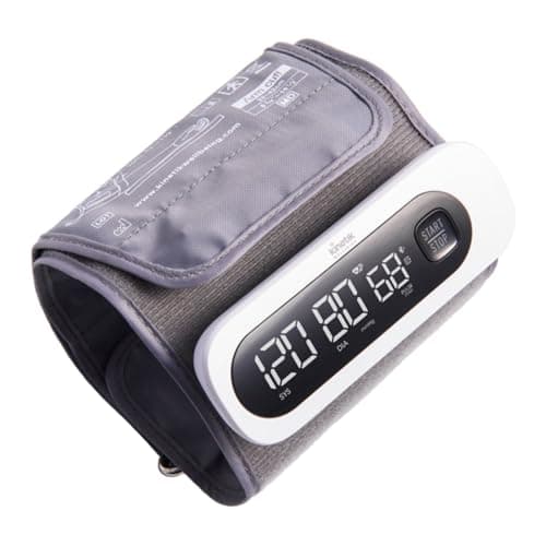 Image of Kinetik Wellbeing Smart All in One Blood Pressure Monitor - Fully Automatic Upper Arm Blood Pressure Machine with Bluetooth & Universal Cuff (22-42cm), Carry Case Included
