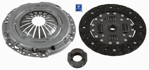 Image of SACHS 3000 951 689 Clutch Kit Compatible with Volkswagen Golf IV (1J1, 9B1) 1997-2008 and Other Vehicles