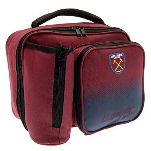 Image of West Ham United FC Fade Lunch Bag (One Size) (Burgundy)