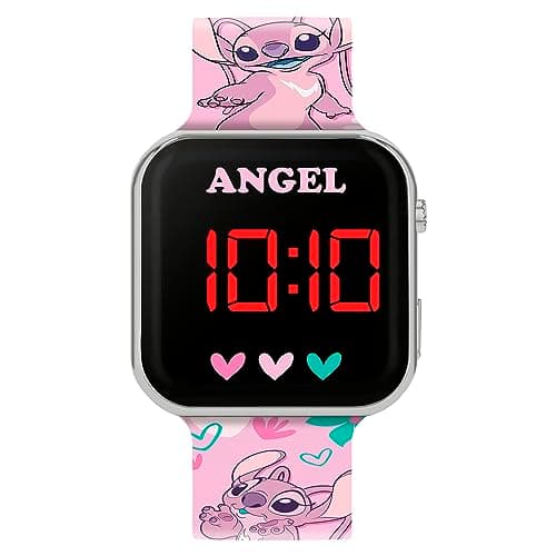 Image of Disney Lilo and Stitch LED Strap Watch LAS4087