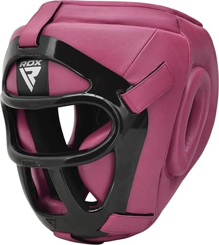 Image of RDX Pro Head Guard Boxing MMA Muay Thai, Removable Grill, Adult & Kids Sparring Grappling Martial Arts Headgear, Kickboxing Taekwondo Karate BJJ Training Helmet, Ear Nose Mouth Full Face Protector