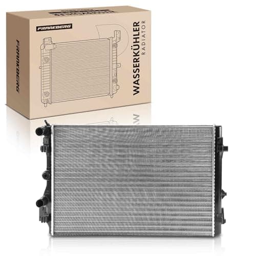 Image of Frankberg Engine Radiator Compatible with A1 8X1 8XK 1.4L 1.8L 2.0L 2011-2018 Ibiza IV 6J5 6P1 1.4L 1.6L 2.0L 2009-2015 Fabia II 542 Replace# 6R0121253D