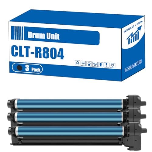 Image of Compatible for Samsung CLT-R804 Drum Unit MultiXpress X 3200 Series X 3220 NR X 3280 NR Printers, High Yield 50000 Pages, Accurate Imaging Rich Colors (3 Pack Black)