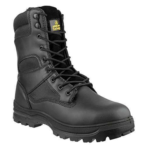 Image of Amblers Safety Unisex FS008 Hi leg Safety Boot, Black, Size UK 6