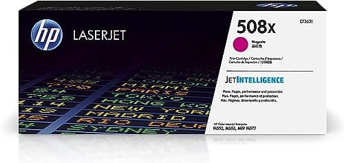 Image of HP CF363X 508X High Yield Original LaserJet Toner Cartridge, Magenta, Single Pack