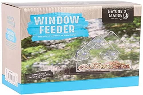 Image of Kingfisher Window Bird Feeder, Transparent, BON-BFWINDOW