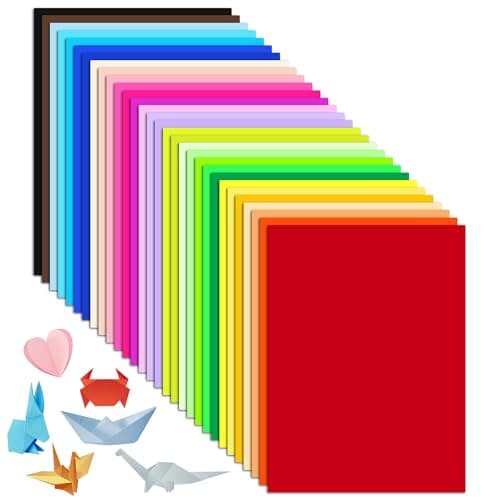 Image of TIYCNIY Coloured Card A4, 60 Sheets, 230GSM Thick Rainbow Craft Card for DIY Cards Making, Scrapbook, Office Printing, Birthday Party Decorations and Children's Arts - 30 Assorted Colours