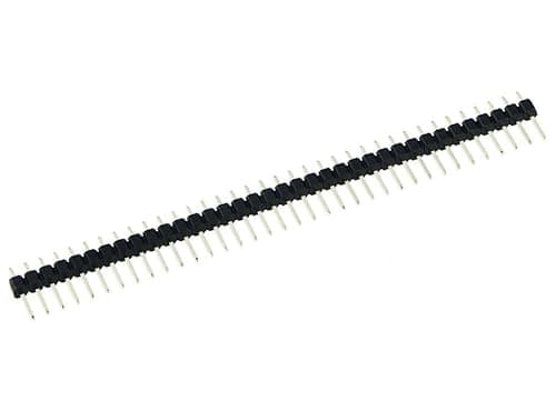 Image of 36-Way Male Straight Pin Header Connector 2.54mm Snappable PCB Electronics Prototyping Circuit Boards (Pack of 10)