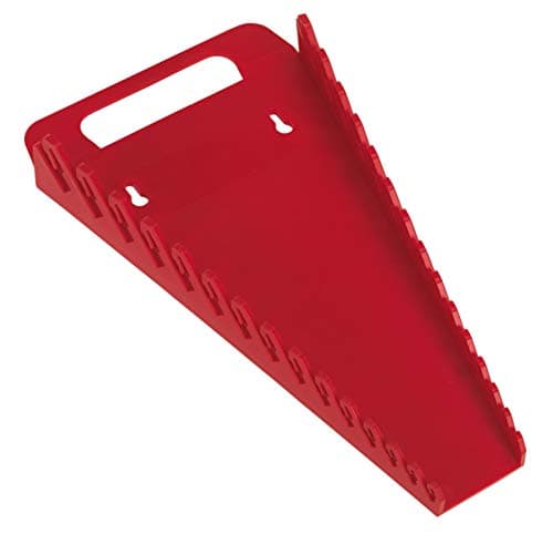 Image of Sealey 15 Spanner Rack Durable Composite Material Wall Mountable / Carry Handle ** WR08 **