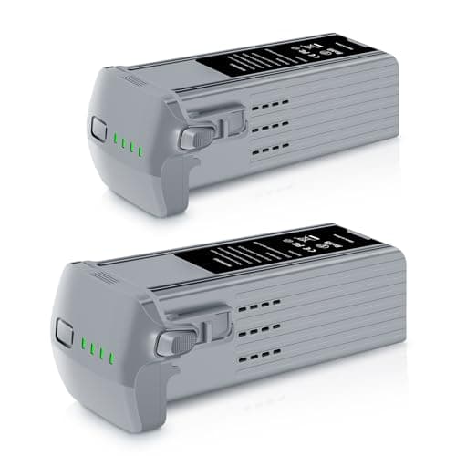 Image of PoweLyt Air 3 Intelligent Flight Battery 2 Packs 4241mAh Large Capacity Can Flight Max 45 Minutes Portable Air 3S Replacement Flight Battery Fully Compatible with DJI Air 3 and Air 3S Drone