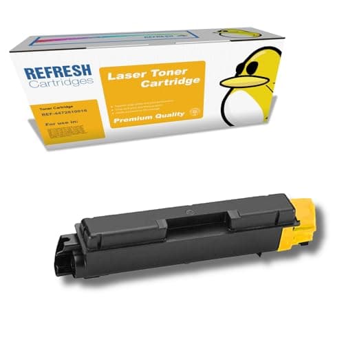 Image of Remanufactured CLP-3726 (4472610016) Yellow Toner Cartridges Replacement for Utax Printers