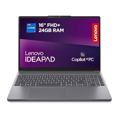 Image of Lenovo IdeaPad Slim 3 | 16 inch WUXGA Laptop | Intel Core i7-13620H | 8 GB RAM | 512 GB SSD | Windows 11 Home | Luna Grey