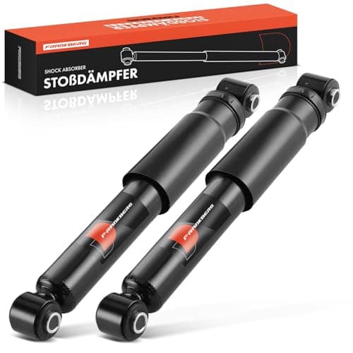 Image of Frankberg 2x Shock Absorber Strut Rear Left Right 380mm Gas pressure Compatible with Dokker MPV KE Kangoo/Grand Kangoo KW0/1 Citan Tourer W415 Replace# 562107865R