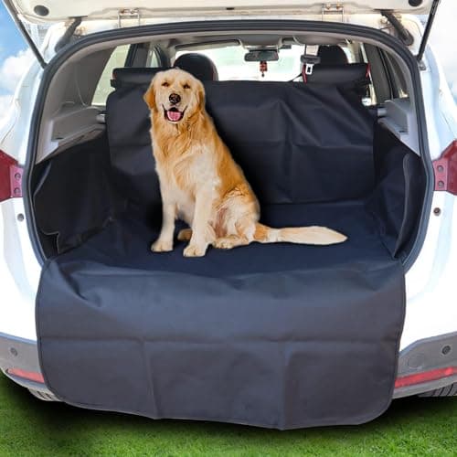 Image of AUTOXBERT Waterproof Car Boot Liner Bumper Tray Pet Rear Seat Cover Dog Trunk Mat Heavy Duty Waterproof Pet Dog Car Boot Seat Protector Liner Tray Cover Mat